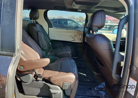 2023 Toyota Sienna Limited из США, поврежденный, VIN 5TDESKFC2PS102727